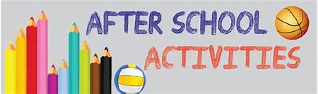 After School Activities Updates