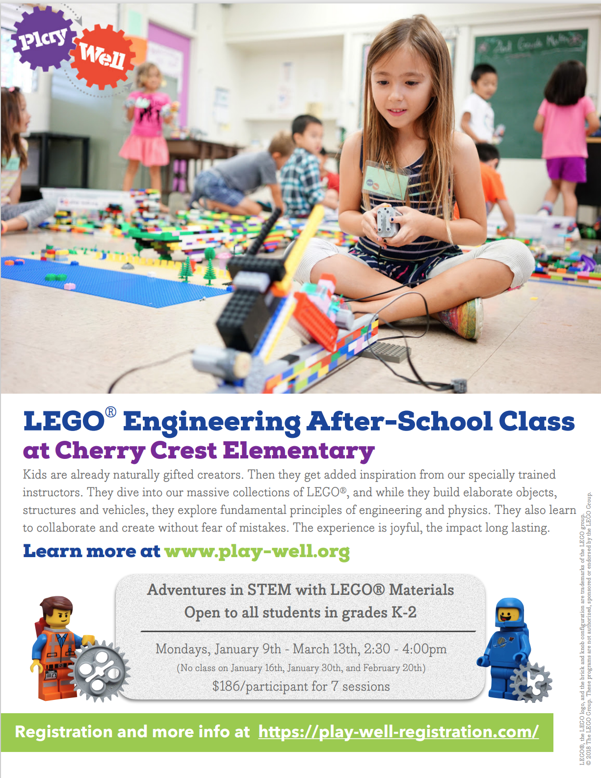 LEGO Engineering After-School Class