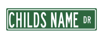 name sign