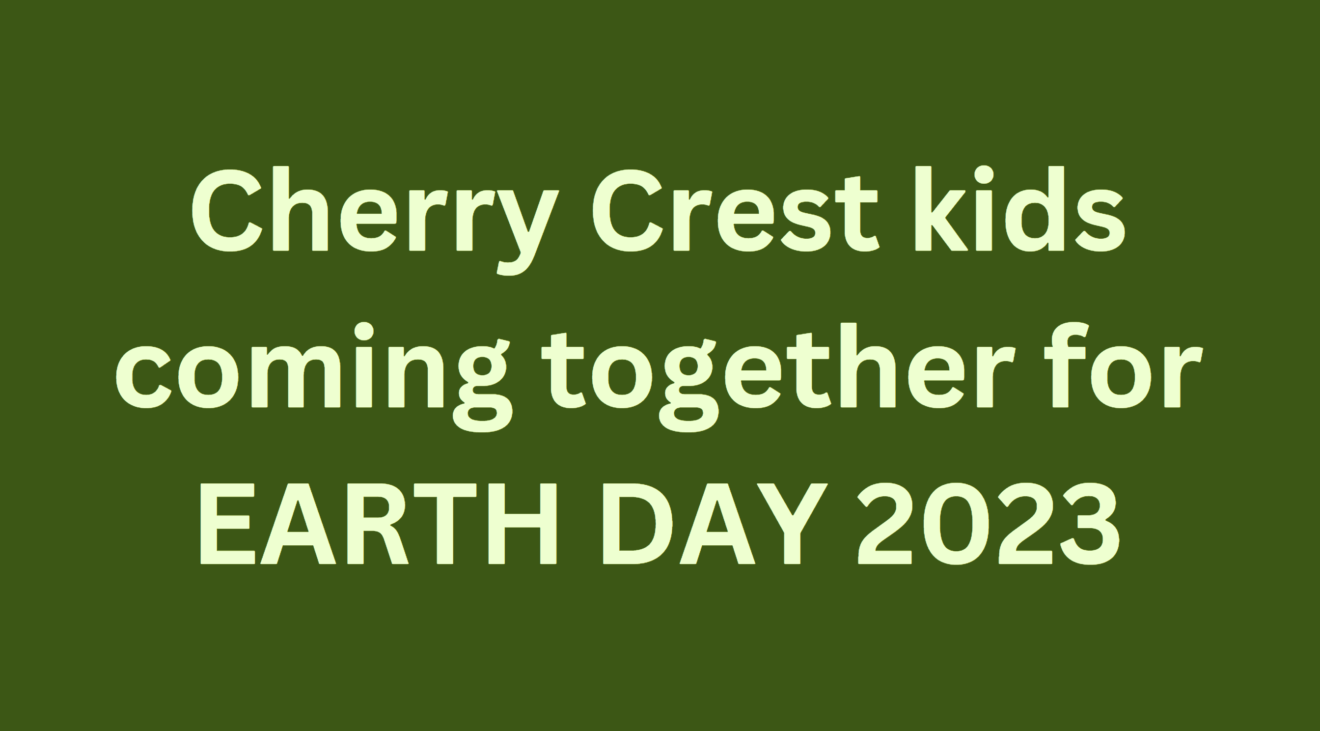 Cherry Crest Enviornmental Club Celebrates Earth Day