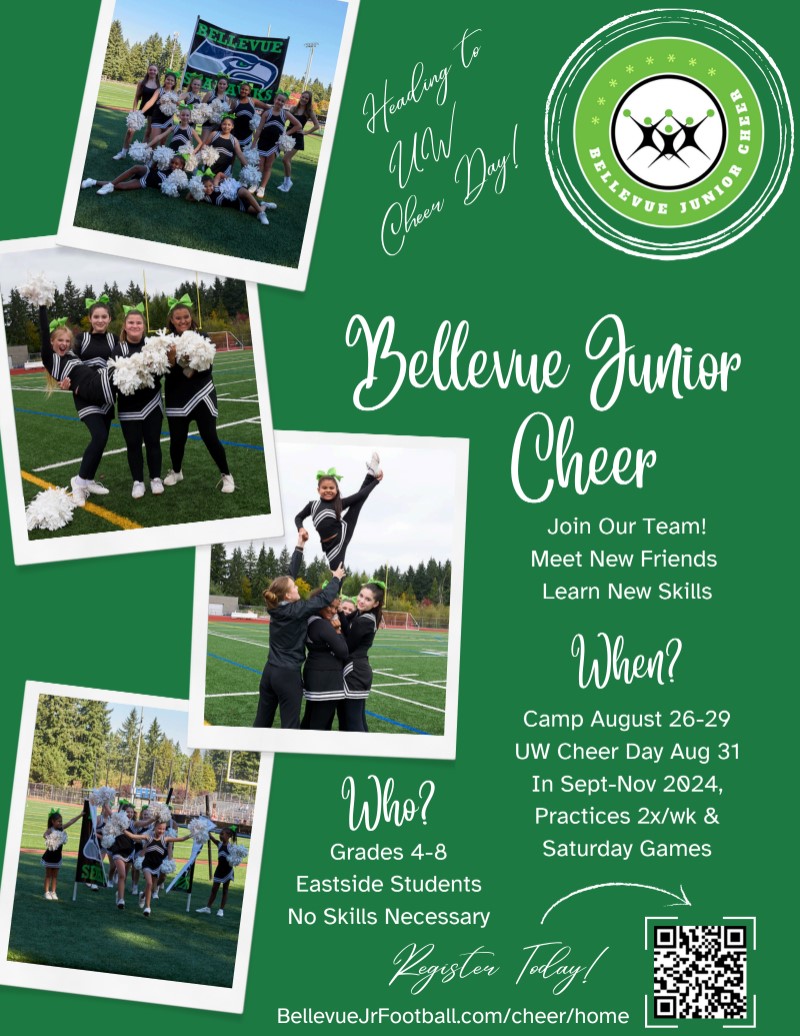 Join Bellevue Junior Cheer