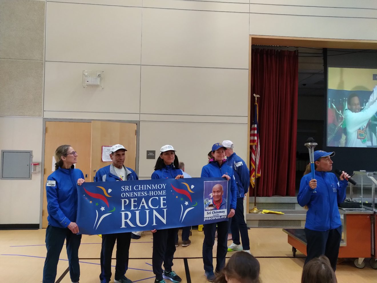 Running Club: Peace Torch Visit and Marathon Accomplishments