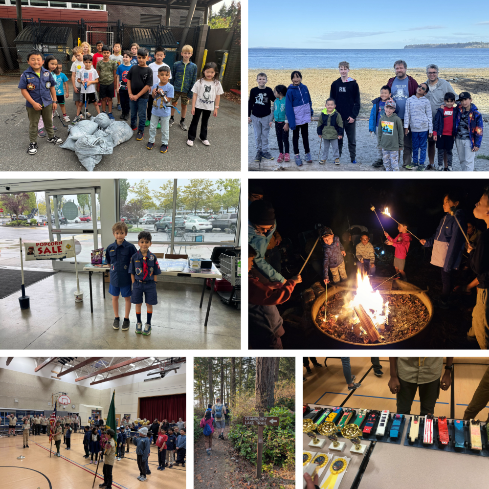 Cub Scout Carnival October 14th, 7-8 PM at Cherry Crest Elementary Cafeteria