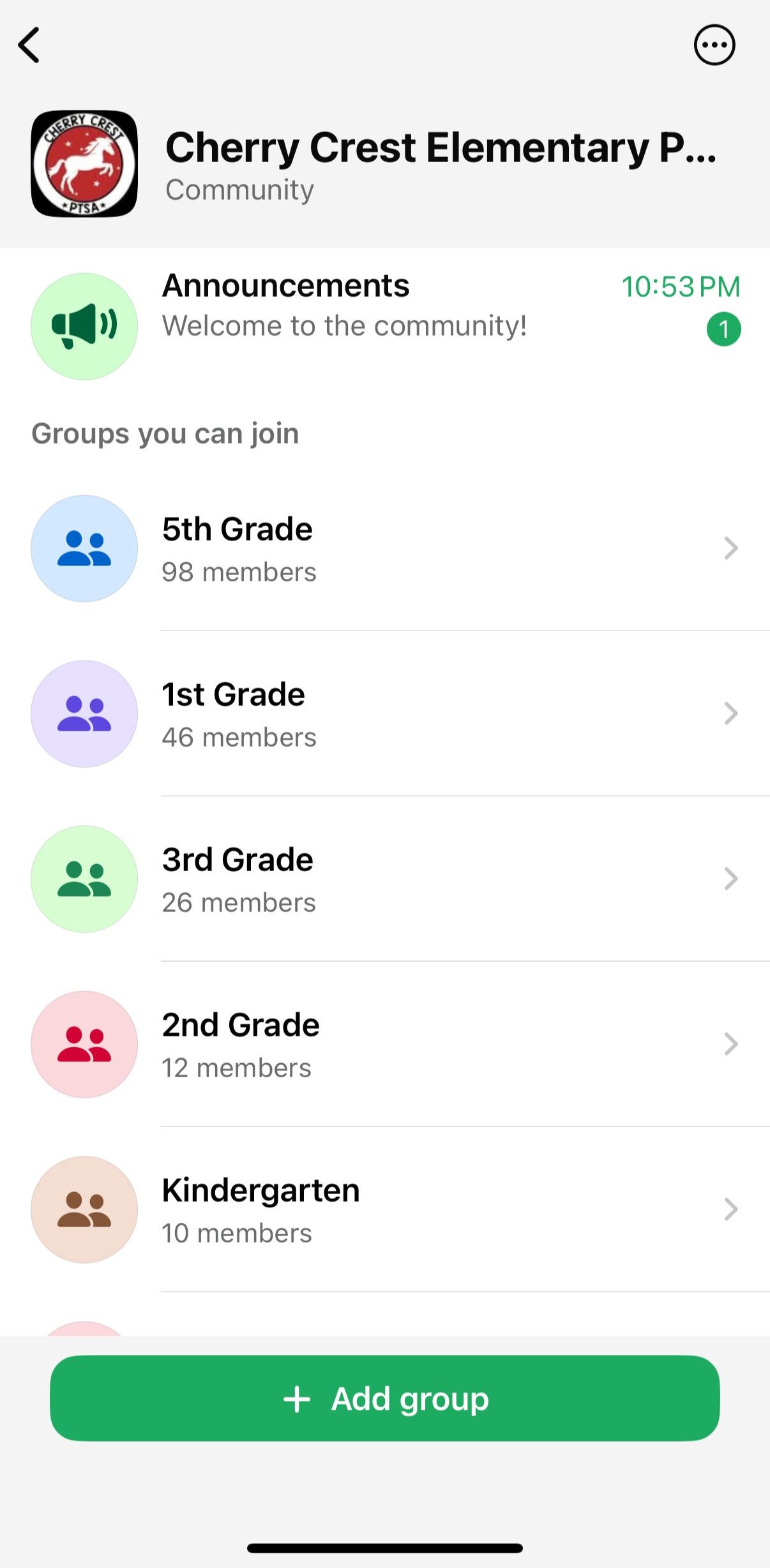 New WhatsApp Community for Grade-Level Parent Communication